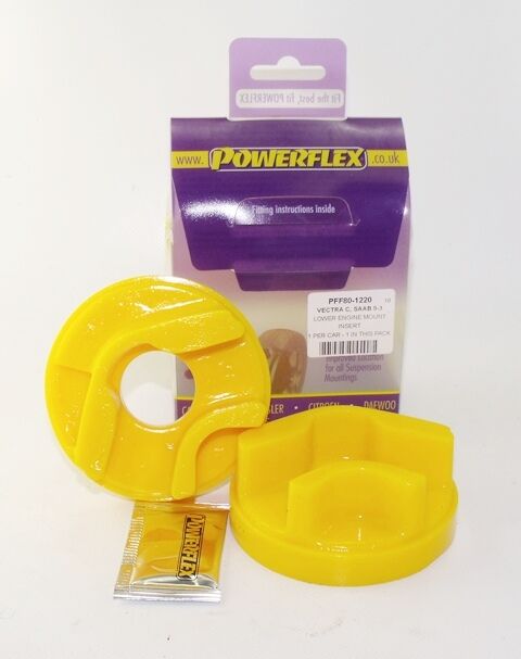 POWERFLEX Front & Rear Lower Engine Mount Inserts PFF80-1220