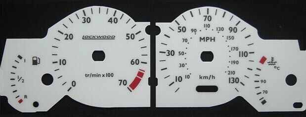 Lockwood Citroen Berlingo 1998- Petrol RED (ST) Dial Kit 45P2