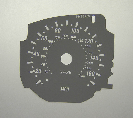 Lockwood BMW X5 GREY/SILVER Dial Conversion Kit C243