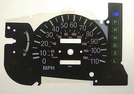 Lockwood Mitsubishi L200 Manual & Automatic BLACK Dial Conversion Kit C016