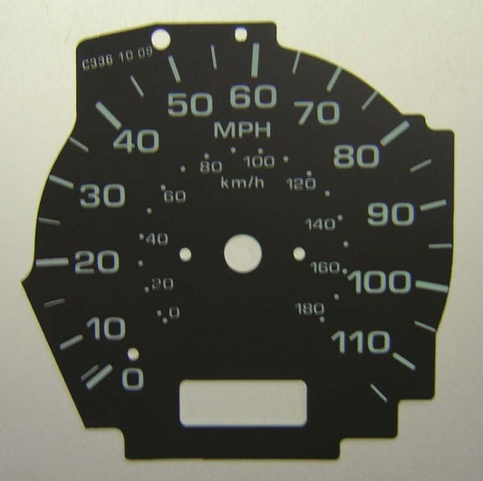 Lockwood BLACK Dial Conversion Kit for Subaru Legacy C336