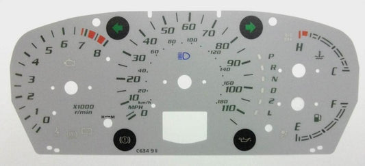 Lockwood Toyota Camry GREY Dial Conversion Kit C634