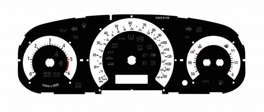 Lockwood Kia Cee'd Diesel BLACK Dial Conversion Kit C922