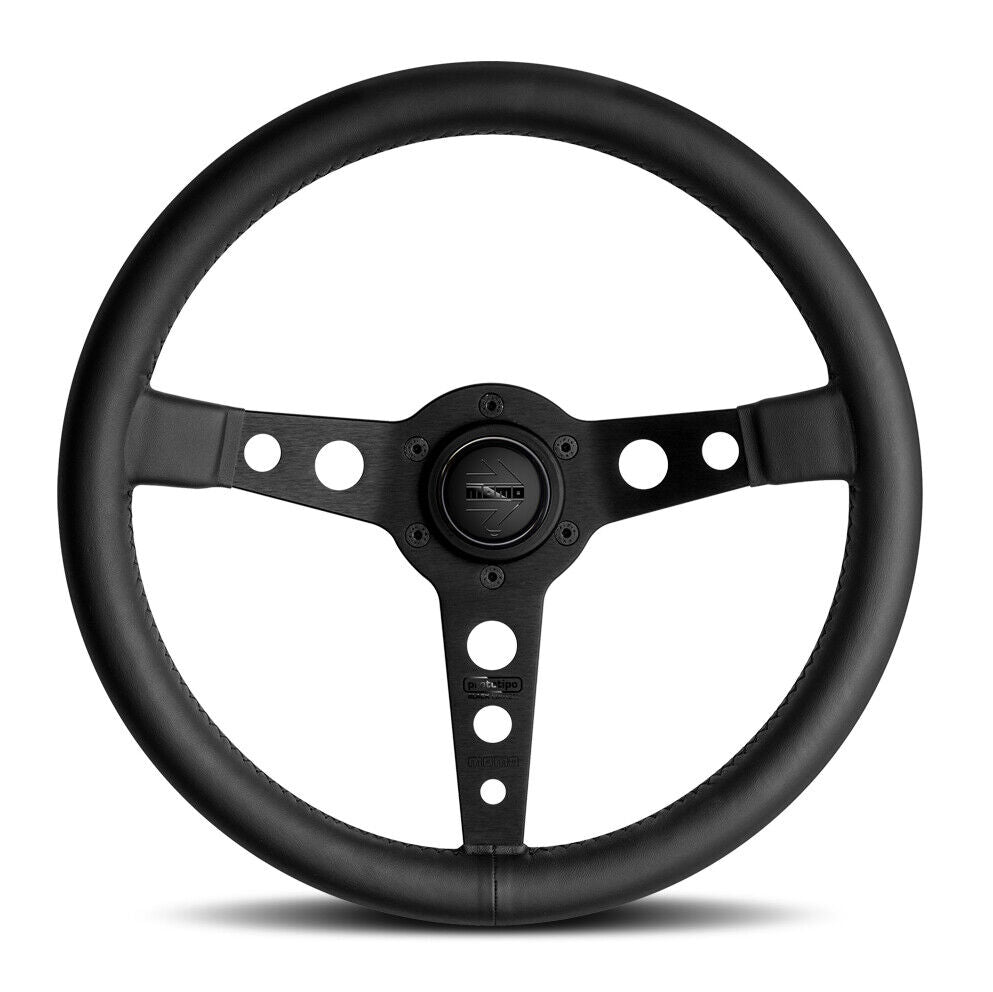 Momo Steering wheel (street) - PROTOTIPO BLACK EDITION - BLACK Ø350mm