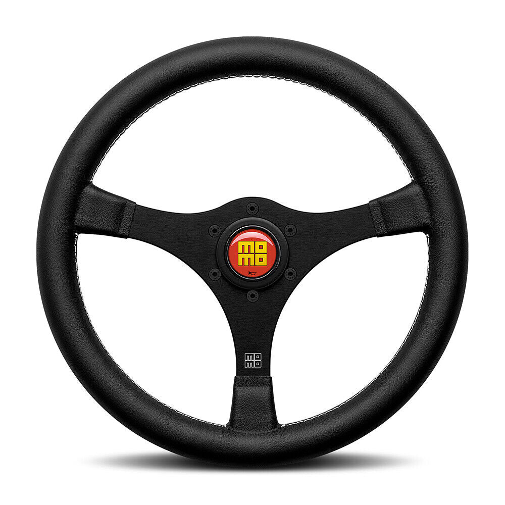 Momo Steering wheel - 1968 RACING HERITAGE PROJECT - BLACK LEATHER - Ltd Edition