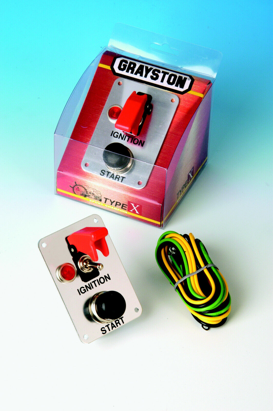 Starter Panel- Push Button and Light- 30amp
