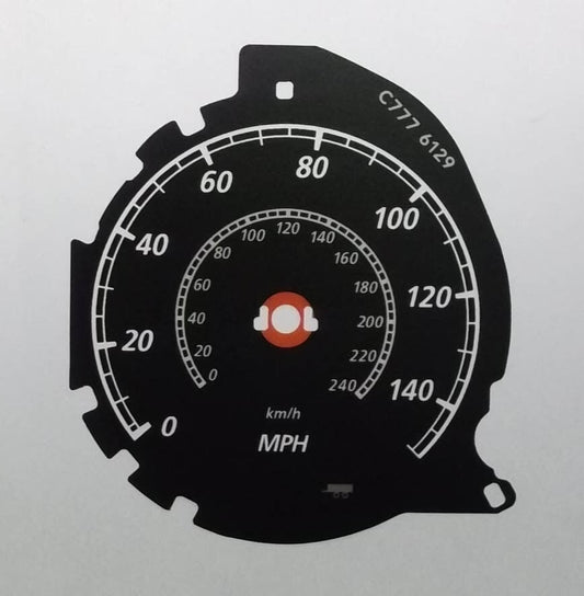 Lockwood Dodge Challenger BLACK Dial Conversion Kit C777
