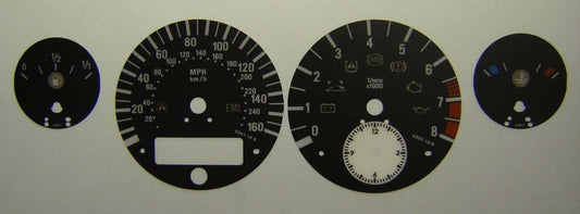 Lockwood BMW Z8 BLACK Dial Conversion Kit C357
