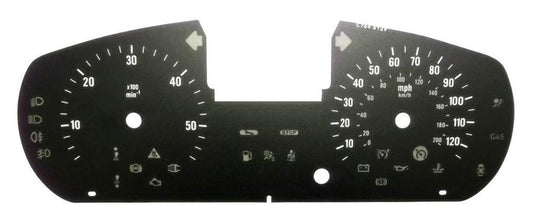 Lockwood Vauxhall Vivaro BLACK Dial Conversion Kit C764
