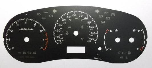 Lockwood GWM Pickup BLACK Dial Conversion Kit C801