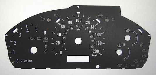 Lockwood Suzuki Vitara 6000RPM BLACK Dial Conversion Kit C065