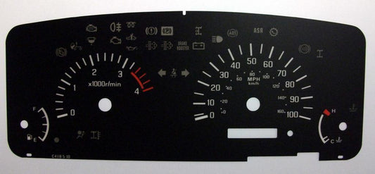 Lockwood Isuzu N Series BLACK Dial Conversion Kit C418