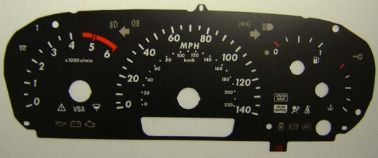 Lockwood Honda FRV BLACK Dial Conversion Kit C346