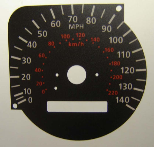 Lockwood Toyota Picnic BLACK Dial Conversion Kit C199