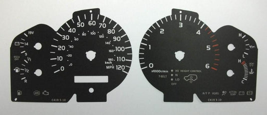 Lockwood Toyota Land Cruiser BLACK Dial Conversion Kit C419