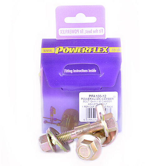 POWERFLEX PowerAlign Camber Adjust Bolt Kit (12mm) PFA100-12 (Saab/Toyota...)