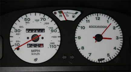 Lockwood Citroen Saxo 115MPH Jaeger no Rev - with Rest Pegs GREEN (G) Dial Kit