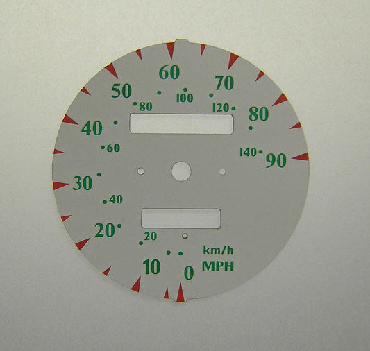 Lockwood Yamaha YBR125 WHITE Dial Conversion Kit C301