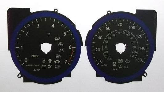 Lockwood Lexus 570 BLACK Dial Conversion Kit C787