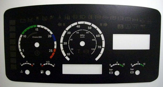 Lockwood Scania 164L Truck BLACK Dial Conversion Kit C574