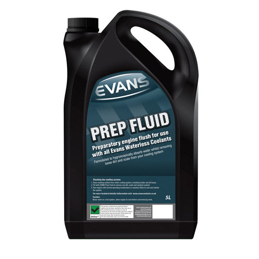 Evans Prep Fluid 5 ltr (For Use Before Power Cool 180 Waterless Engine Coolant)