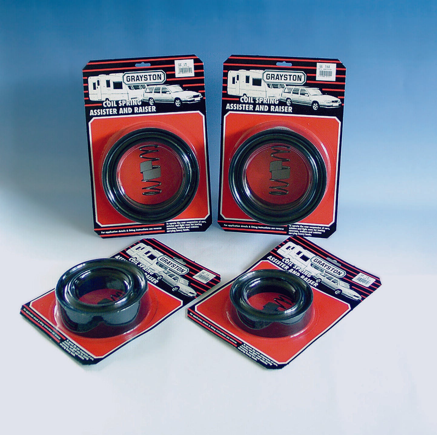 2x Coil Spring Assister & Raiser- Medium Ring