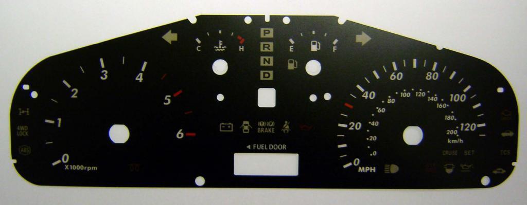 Lockwood Hyundai Santa Fe BLACK Dial Conversion Kit C403