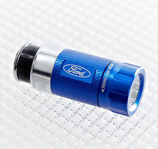 Richbrook 'Licensed' Ford Blue Anodised Aluminium In-Car Rechargeable Torch