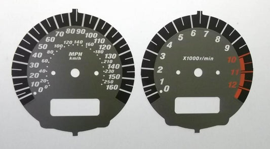 Lockwood Honda CBF1000 2006- with ABS BLACK & SILVER Dial Conversion Kit C754