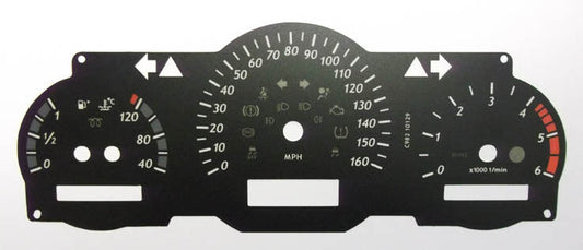 Lockwood Mercedes C-Class Diesel BLACK Dial Conversion Kit C982