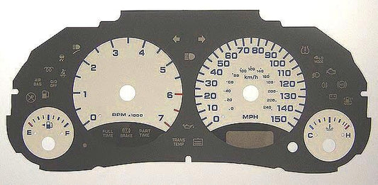 Lockwood Jeep Cherokee 2002- CREAM Dial Conversion Kit C046