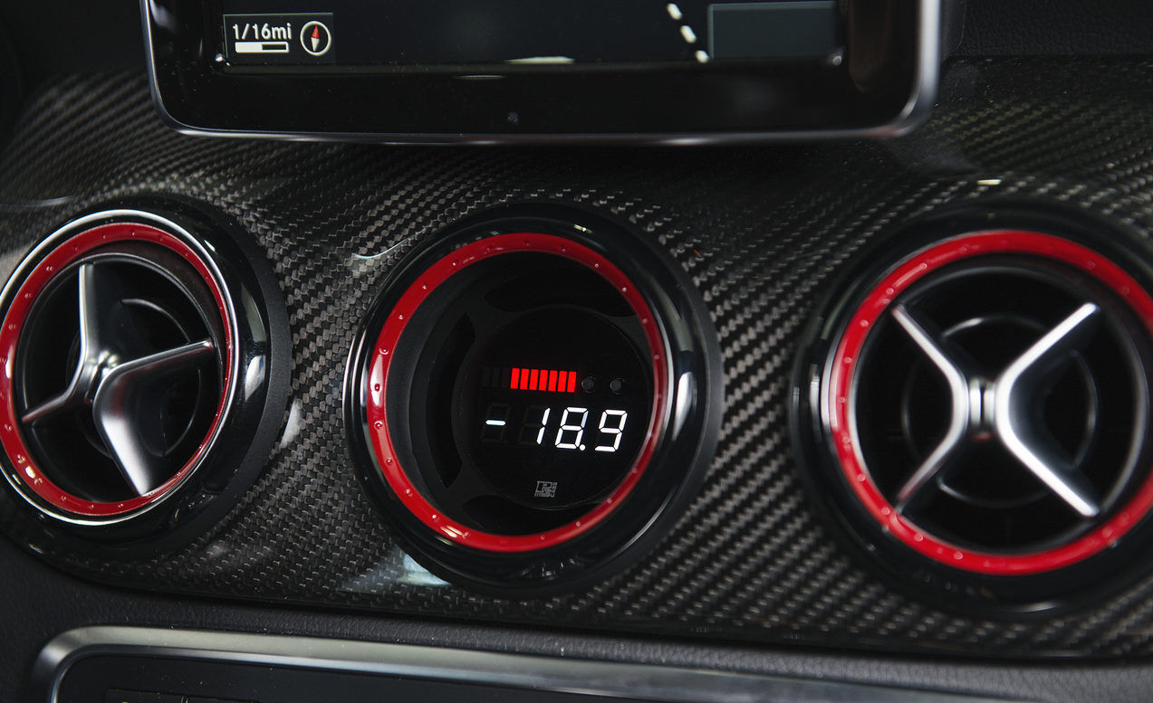 P3 Multi Gauge A45 & CLA45 AMG Multi-Function Digital Display with P3TPK & P3ABS