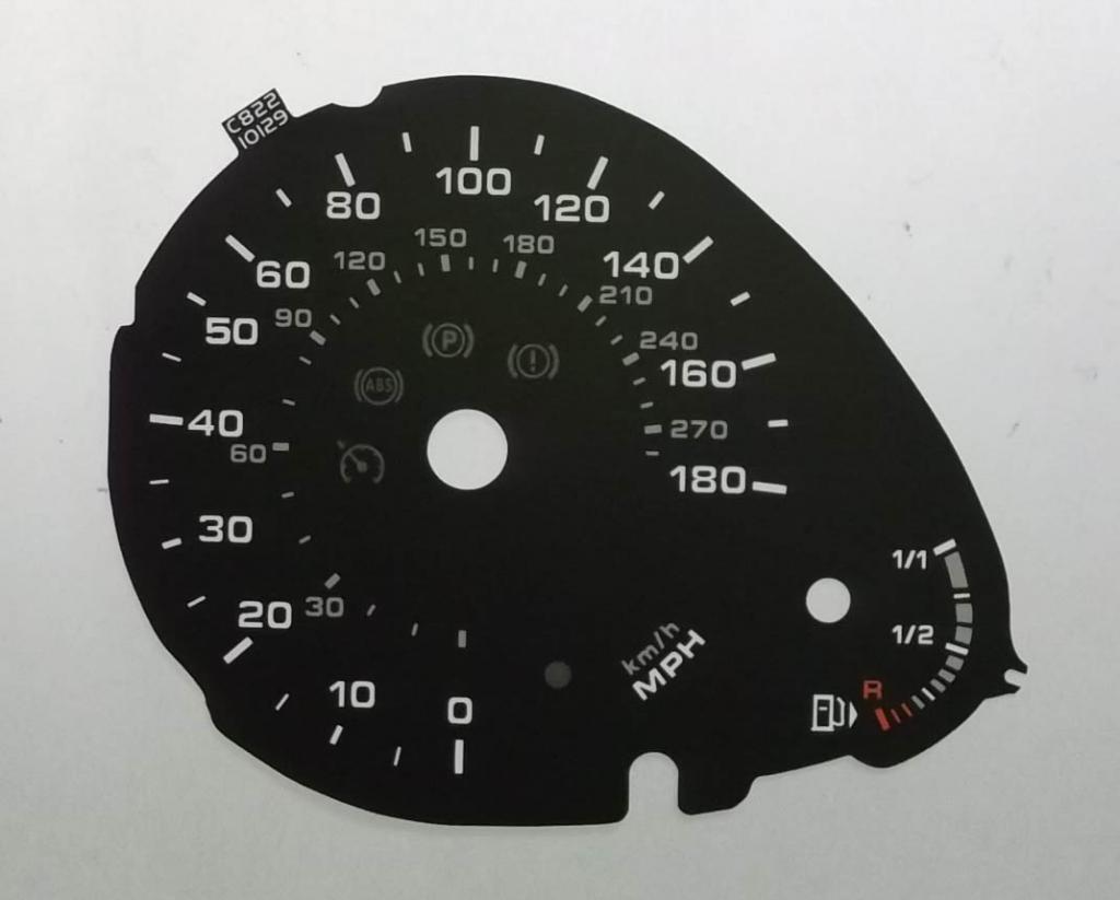 Lockwood Audi Q5 Hybrid BLACK Dial Conversion Kit C822