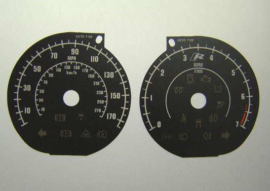 Lockwood Jaguar XKR BLACK Dial Conversion Kit C270