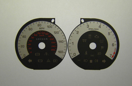 Lockwood Jaguar XF BLACK Dial Conversion Kit C259