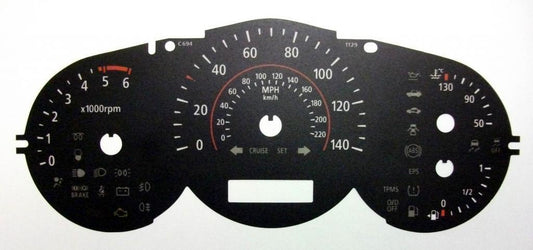 Lockwood Kia Soul Diesel BLACK Dial Conversion Kit C694