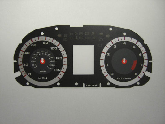 Lockwood Mitsubishi Lancer BLACK Dial Conversion Kit C260