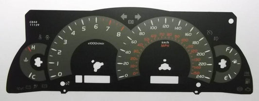 Lockwood Toyota Camry BLACK Dial Conversion Kit C844