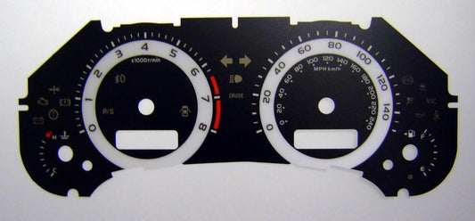 Lockwood Toyota Corolla BLACK Dial Conversion Kit C416