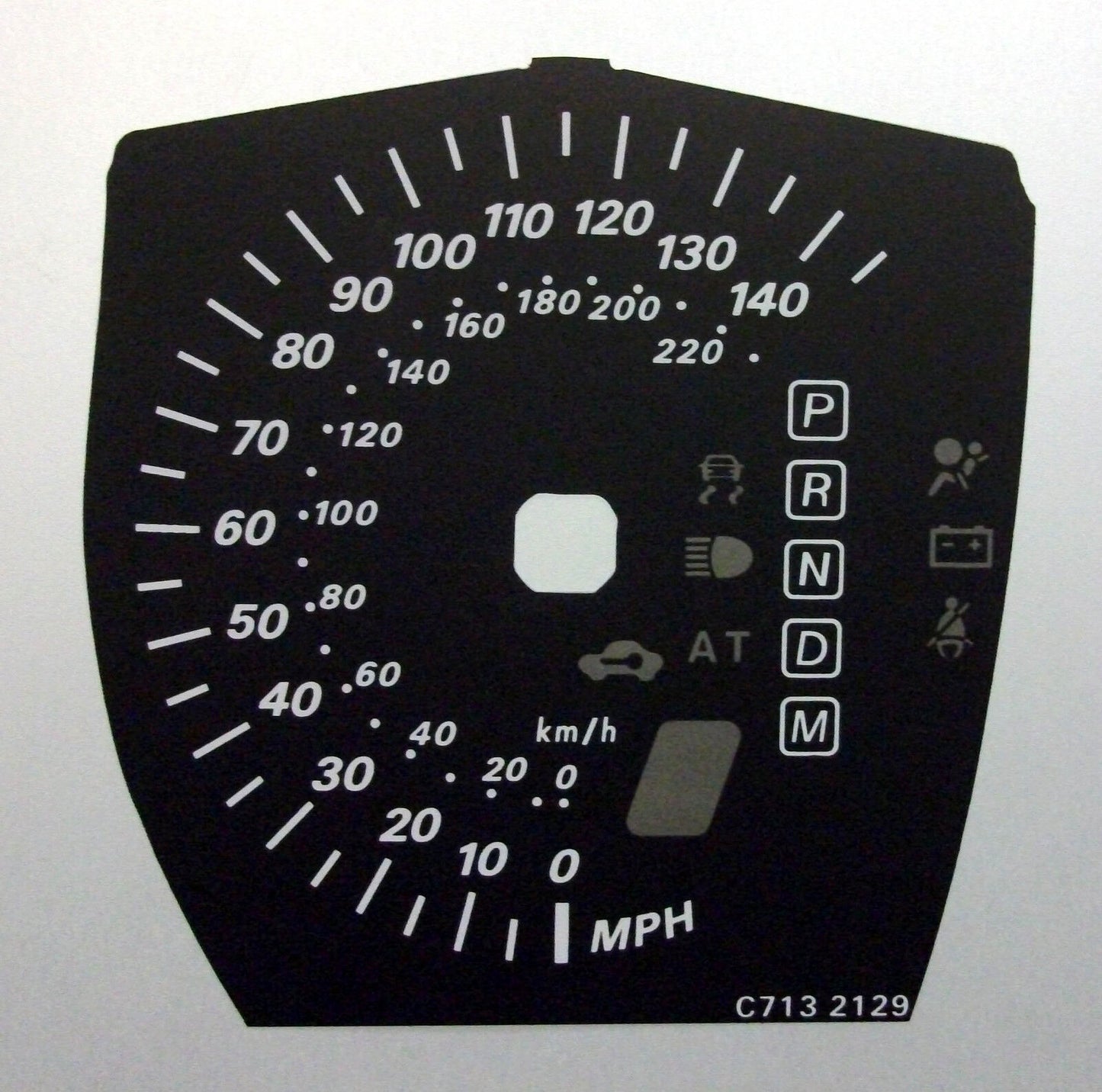 Lockwood Mazda 3 BLACK Dial Conversion Kit C713