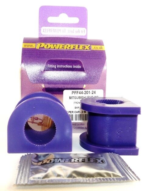 Mitsubishi Lancer Evo 7-8-9 POWERFLEX Front Anti-Roll Bar Bush 24mm PFF44-201-24