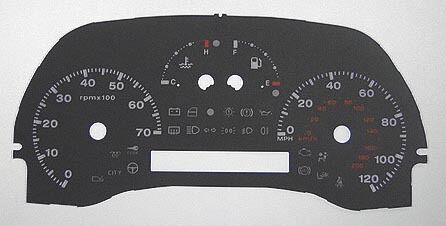 Lockwood Fiat Punto Mk2 1999- WHITE Dial Conversion Kit C077W