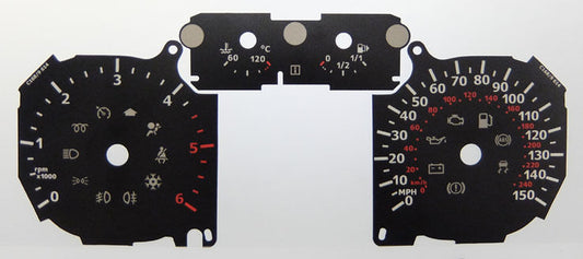 Lockwood Ford Kuga Diesel BLACK Dial Conversion Kit C169