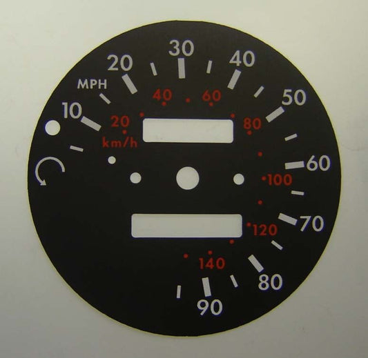 Lockwood VEB (Sachsenring) Trabant BLACK Dial Conversion Kit C201