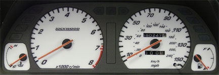 Lockwood Rover 200 & 400 1990-1995 150MPH CREAM (ST) Dial Kit 400WW2