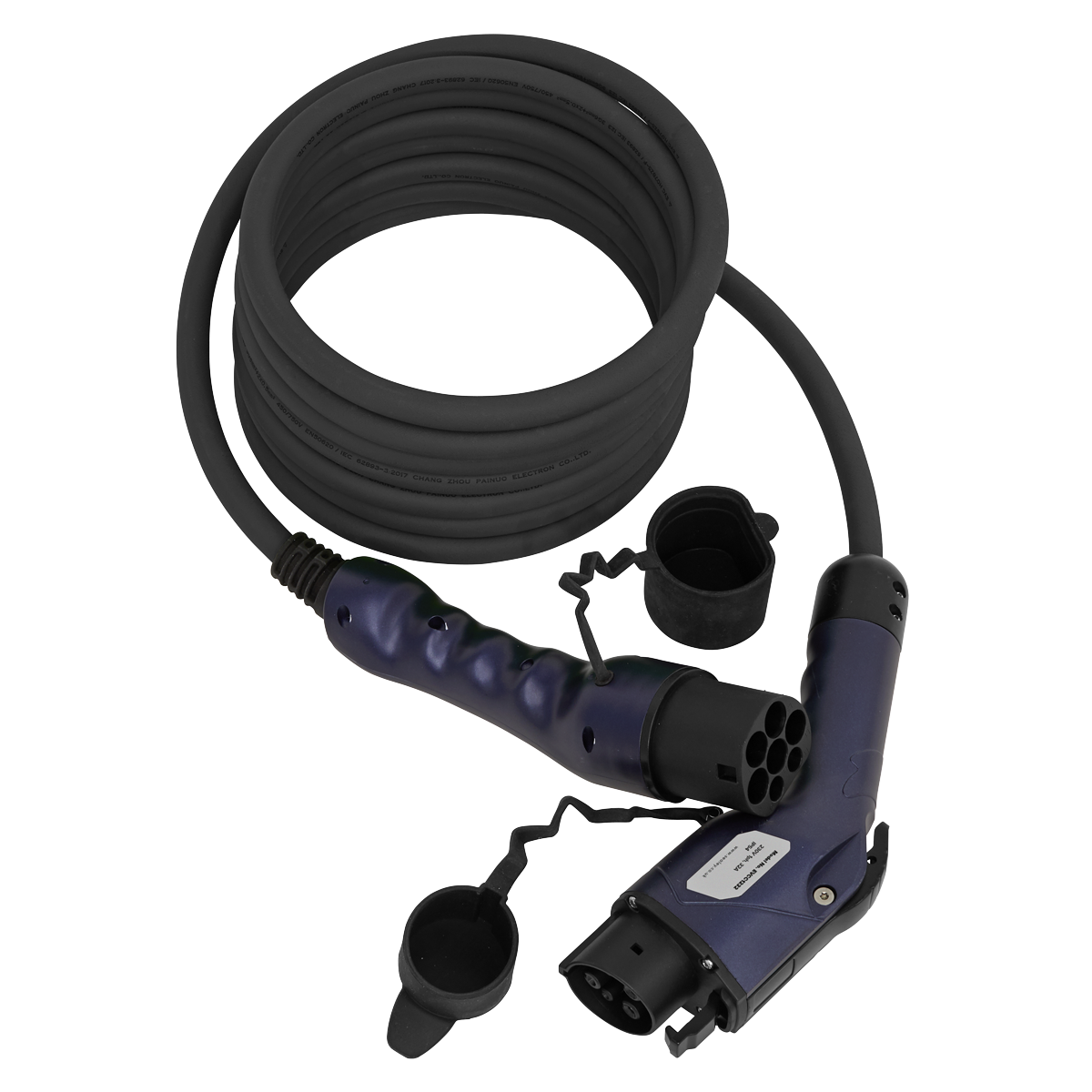 EV Charging Cable Type 1 to Type 2 32A 5m (Genuine Sealey EVCC1232)