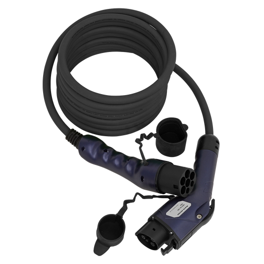 EV Charging Cable Type 1 to Type 2 32A 5m (Genuine Sealey EVCC1232)