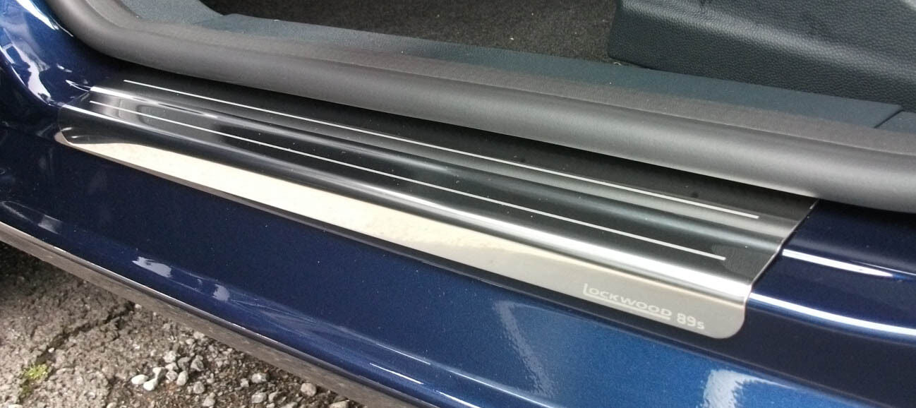 Lockwood Sill Protectors Ford Fiesta Mk7 (Stripe) 5 Door Hatch 2008- (K89S)