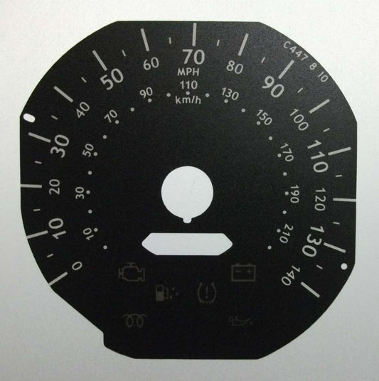 Lockwood Peugeot 3008 BLACK Dial Conversion Kit C447