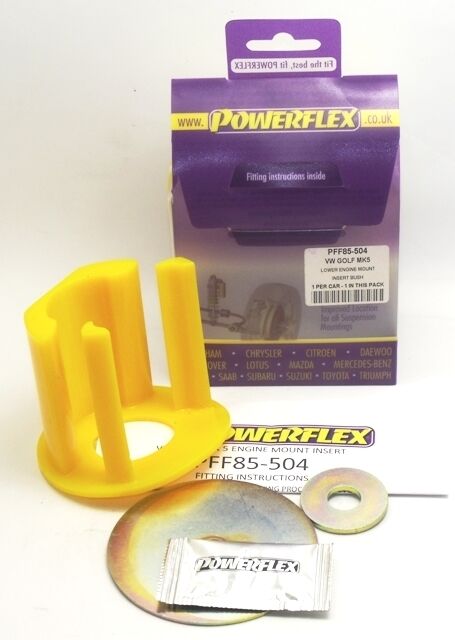 POWERFLEX Lower Engine Mount Insert (Large) PFF85-504 (Audi / Seat / Skoda / VW)